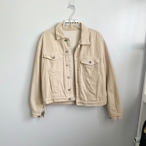 brandy melville tan sherpa coat